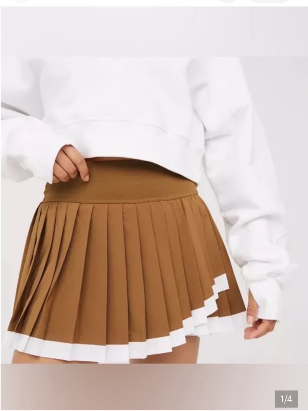 OFFLINE By Aerie Tiebreaker Pleated Skort